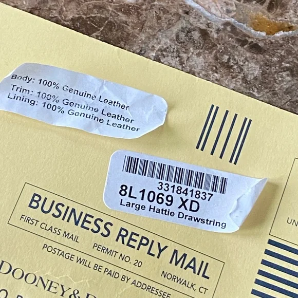 EUC Dooney Florentine Large Hattie Drawstring - Picture 7 of 13